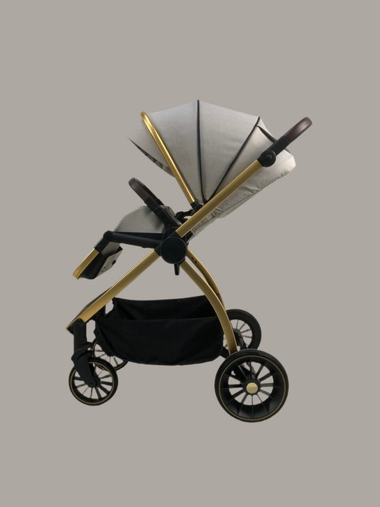 XplorElite Baby Stroller - Gold Anodizing Frame